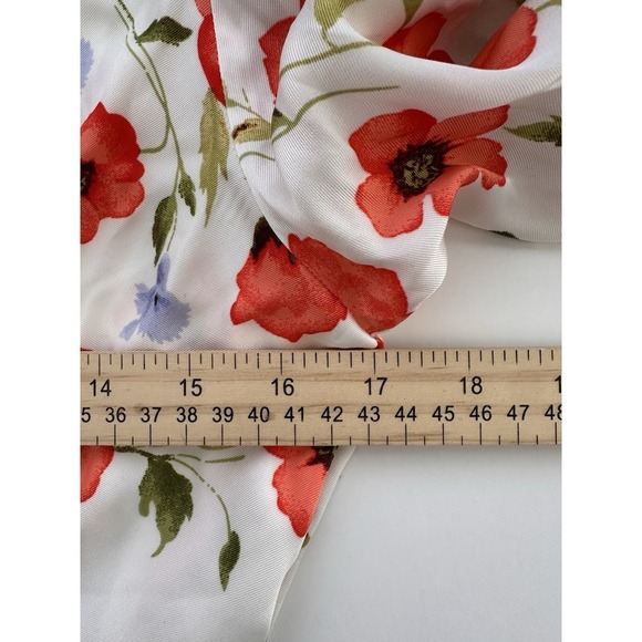 Forever 21 Floral Top Blouse Feminine‎ Romantic Dainty Girly Puff Sleeves Medium - Picture 11 of 12